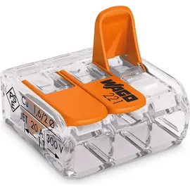 WAGO Compact-Verbindungsklemme bis 4 mm2 1 St. 221-413