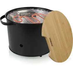 112240 Holzkohle- und Elektrogrill, 1400 W
