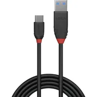 Lindy USB-Kabel USB 3.2 Gen1 USB 3.0 - USB 3.1 Gen1) USB-C® Stecker, USB-A Stecker 1.50 m