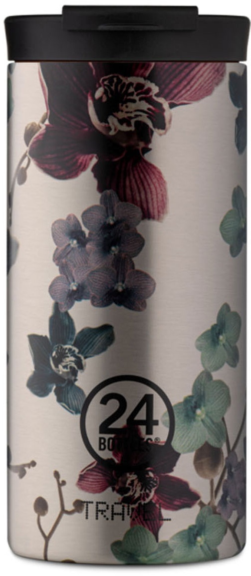 24Bottles® Travel Tumbler Floral 600ml Virtue