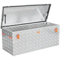 AluBox ALUBOX® R312 Aluminium Riffelblech Werkzeug Transportkiste 312 Liter