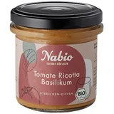 NAbio Tomate Ricotta Basilikum Aufstrich bio