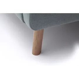 Meise Möbel Polsterbett Mattis 140 x 200 cm Stoff Blau Eisblau