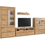 Home Affaire Wohnwand »Silkeborg« Set, 4 Stk. tlg., braun