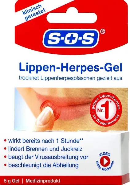 SOS Lippenherpes Gel 5g