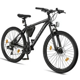 licorne bike gmbh Licorne Bike Effect Premium Mountainbike Aluminium Discbremse Jungen, Mädchen, 21 Gang (Schwarz/Anthrazit (2xDisc-Bremse), 0, Zentimeter, 0, Zentimeter, 0, Zentimeter, 27.50, Zoll, 0, Zentimeter)