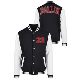 Mister Tee Ballin 23 Collegejacke schwarz S