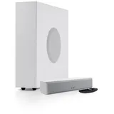 Teufel CINEBAR ONE+ Soundbar (HDMI, Bluetooth, 60 W, Dolby Digital, Dynamore® Ultra) weiß