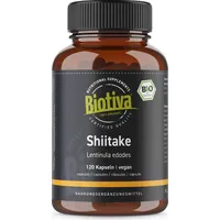 Biotiva Shiitake Kapseln Bio 120 St.