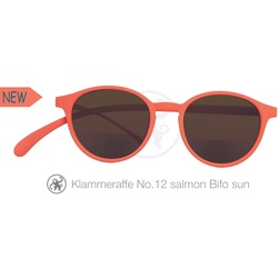 Lesebrille No.12 Klammeraffe SUN Bifokal salmon