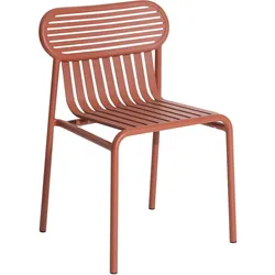 Petite Friture - Week-End Outdoor Stuhl, terracotta