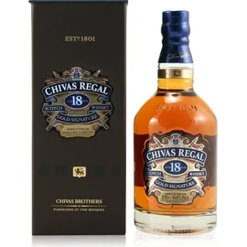 Chivas Regal 18 Years Old Gold Signature Blended Scotch 40% vol 0,7 l