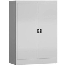 Classix Stahlschrank X-530320 lichtgrau 92,0 x 42,0 x 120,0 cm, aufgebaut