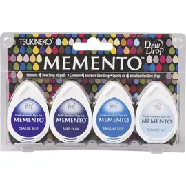 Tsukineko Stempelkissen-Set Memento Dew Drop Ocean