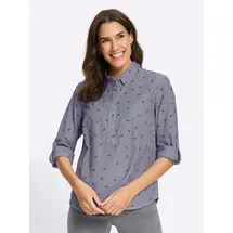 Witt Weiden Baumwoll-Bluse blau 42