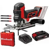 Einhell Professional Stichsäge TP-JST 18/135 Li BL 18V Akku 2.5 Ah + Koffer