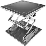 HeyWin Labor Hebebühne 200x200mm,zum Heben oder Absenken von Oberfräsen, Lasern,Schränken,Fotofächern oder als Laborhebebühne