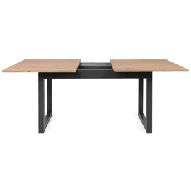 furn.design Artisan 160 x 75 x 90 cm naturbelassen/schwarz