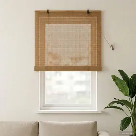 vidaXL Bambusrollo 120 x 160 cm Braun