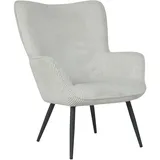 byLIVING Sessel UTA weiß B/H/T: ca. 72x97x80 cm