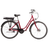 Saxonette Fashion Plus 2.0, 45 cm, Nxs 7 Gang Shimano, Nabenschaltung, Frontmotor, 418 Wh Akku rot