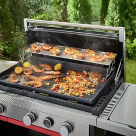 Weber Warmhalterost 76 x 26 cm Edelstahl Silber