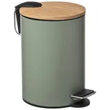 5 five simply smart 5five Simply Smart - Mülleimer Soft Close 3l Trio Khakigrün - 5five
