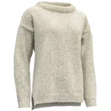 Devold Damen Nansen Split Seam Pullover (Größe XS, grau)