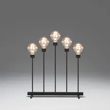 Konstsmide 3964-710TR LED-Laterne Bernstein LED Schwarz EEK: F (A - G)