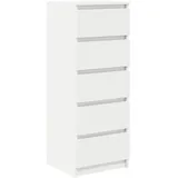 vidaXL Sideboard 37,5 x 99 x 35 cm Weiß