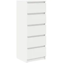 vidaXL Sideboard 37,5 x 99 x 35 cm Weiß
