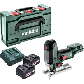 Metabo ST 18 LT 130 BL Akku Stichsäge 18 V 130 mm Brushless + 2x Akku 4,0 Ah + Ladegerät