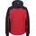 CMP Man Jacket Zip Hood Skijacke Rot 54