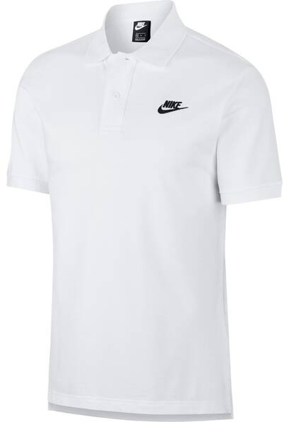 NIKE Lifestyle - Textilien - Poloshirts Poloshirt, WHITE/BLACK, XXL