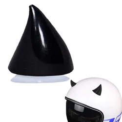 Motorrad Helm Dekoration Zaddox HD1 Horn mit Saugnapf schwarz