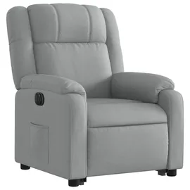 vidaXL Relaxsessel mit Aufstehhilfe Elektrisch 95 x 99 x 95 cm Hellgrau