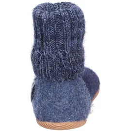 Giesswein Jungen Hausschuhe, blau, Gr.26 - Blau - 26