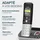 Alcatel FX990 Voice Duo Schwarz/Grau