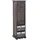 Mendler HWC-H20 Badezimmerkommode 120 x 27 x 29 cm Braun/Massiv-Holz