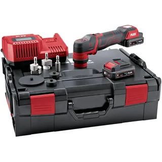 Flex Schleifmaschine + Poliermaschine, PXE 80 12-EC/2.5 Set (Exzenterpolierer)