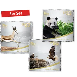 International Silver StampsTM "Wildtiere der Welt"