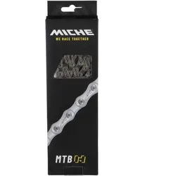 Miche Kette 11-fach MTB/E-Bike 1/2 x 3/32Z 138 Glieder 5.62 mm silber No Size