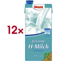 MUH 12er-Pack Milch »H-Milch 1,5% Fett«