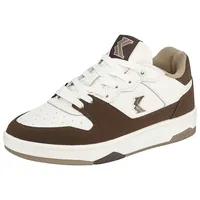 Sneaker KARL KANI "89 2K", Herren, Gr. 45, beige, Leder, Schuhe Sneaker