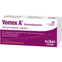 Vomex A Retardkapseln