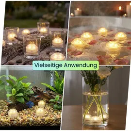 ideoon lights LED-Teelichter 8 St. warmweiß