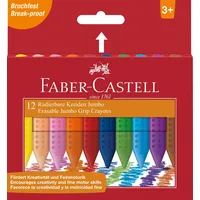 Faber-Castell Jumbo Wachsmalstifte farbsortiert