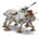 Jazwares Star Wars at-TE Fahrzeug 23 cm mit Figuren