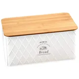 KESPER Brotbox Landhaus, Brotkasten Weiss