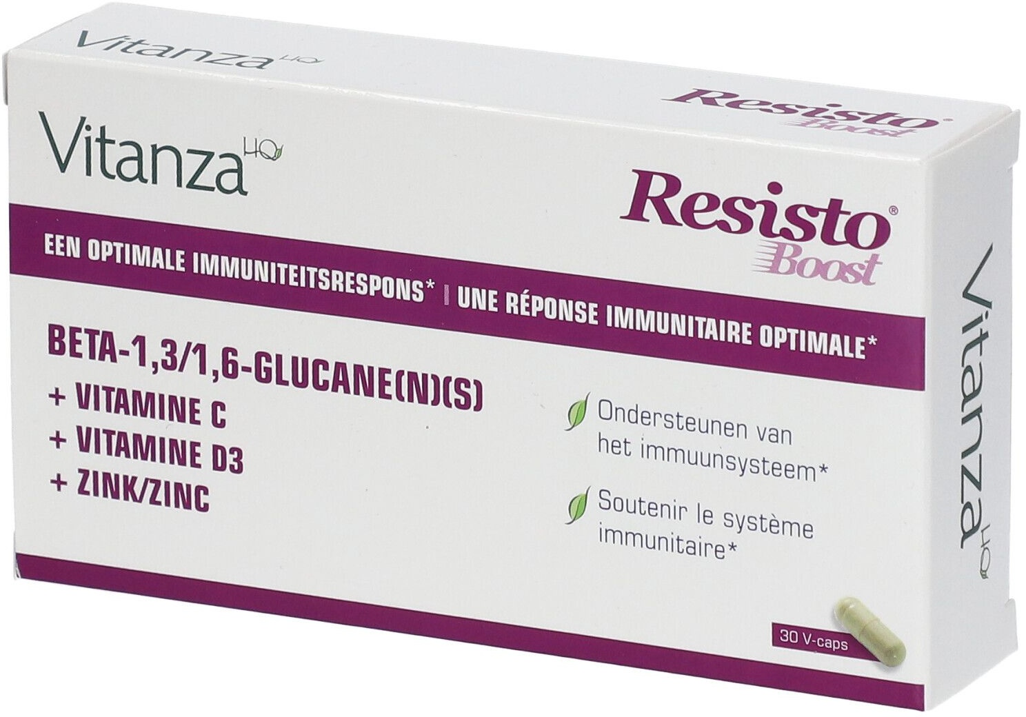 Resisto® Boost Bêta-1,3/1,6 Glucane 30 pc(s) capsule(s)